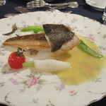ル・ポットフー - メインの魚料理