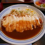 手づくり洋食屋 手塚 - ポークカツレツチーズ乗せ焼き（900円）