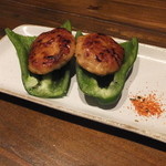 居酒屋がんこ - つくね生ピーマン