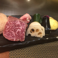 新橋 鉄板焼 ぷらちな FISH&MEAT - 