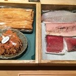 寿しの吉乃 - 対馬の穴子も太くて立派な物ですね！ズワイ蟹は甲羅の大きさから想像できる