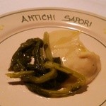 アンティキサポーリ - 此方でようやく前菜ラストです(￣０￣;