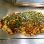 お好み焼 きじ - うどんモダン焼き