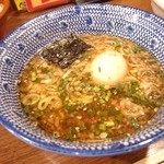 麺や亮 - 「つけ麺（大盛）＋味玉」のつけ汁