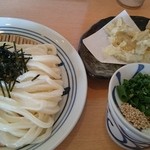 2015.11ざるうどん＠550円＋ごぼう天＠150円