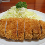 とんかつ燕楽 - ロースかつ