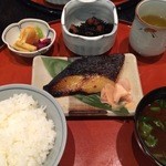 鈴波本店 膳処 - 銀だら定食