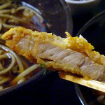 和寒雪割そば - カツ丼セット（温そば）（コーヒー付）1000円