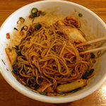 やみつきの安龍 - やみつきそばキムチ