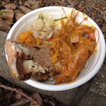 くう食堂 - 海老がレアなカレー