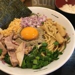 麺喰い メン太ジスタ - 混ぜニボぱんち　〆飯付