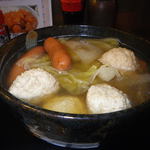 Ganso Yakitori Kushi Hacchin - つくねとタップリ野菜スープ