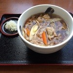 元気や - 肉汁蕎麦 かけ 温 並