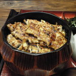 鰻料理　うな富 - たくさん乗ってました。