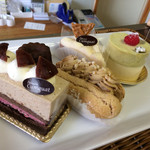 パティスリー コンクワート - 可愛いケーキたちが勢ぞろい