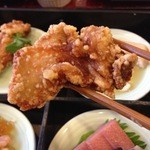 あんろ亭 - 骨付唐揚げ
