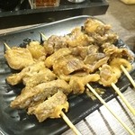 立ち呑み 1/2 - どて焼き。スジ肉がふわふわのトロトロです。