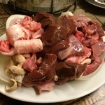 ホルモン盛り合わせ大盛り201509