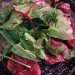 お遊食 おせん - 郡上・鹿肉ステーキ1200円