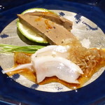 味あら井 - くえ胃袋、きも