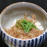 味あら井 - 炊き込みご飯、じゃこ