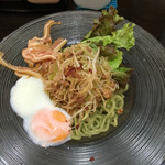 ちー坊の担々麺 - 冷やしタンタン油そば コラボ麺