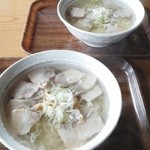 奥裏磐梯らぁめんや - 山塩チャーシューメン＆山塩ラーメン