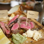 chef&butcher Tokyo - ブッチャーズプレートのランプ
