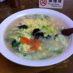 五目定食(五目ラーメン)