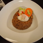 カフェ・シャトンルージュ - ねこまんまな、まぜカレー１０００円♪人参がにゃんこ♪