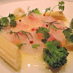 AKI NAGAO - 【2015年11月19日】アラカルト（クエのカルパッチョ）