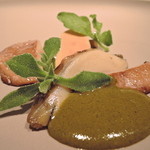 AKI NAGAO - 【2015年11月19日】アラカルト（鮑・フォアグラの粕漬け・きのこ）