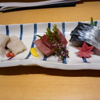 なにわ料理 有 - 穴子？鱧？、鮪、鯖