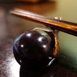 近為 - （2015/9月）箸置きの茄子がいい感じ