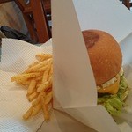 フレッジド バーガー - 2015.11.3ポテト付き