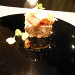 ポエシア - 根室産蝦夷鹿のパテとイチヂク ラルド添え