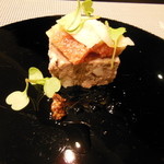 ポエシア - 根室産蝦夷鹿のパテとイチヂク ラルド添え