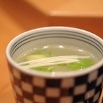 小笹寿し - 潮汁（うしほじる）