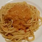 カフェ ピアーチェ - カニのトマトクリーム