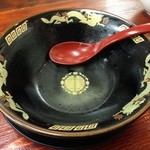 神山 - H.27.11.19.昼 完食♪(濃厚とんこつ醤油ラーメン)