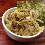 神山 - H.27.11.19.昼 ランチメニューA ネギチャ丼セット +100円