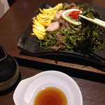 Ika Sen Shimonoseki - おつゆに付けて食べます