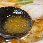 古澤ラーメン - 最初のスープ