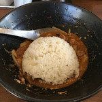 豚のらーめん 弐番手 - ゴマ辛まぜそば
      2015年11月水曜日ランチ限定
      ライス標準装備(^ ^)