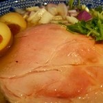 だしと麺 - 飛魚だし熟玉そば