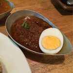 ネパールカレー 奈央屋 - 【キーマカレー】深みのある良い味わいです♪