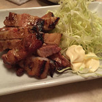 焼鶏館 - 網焼き