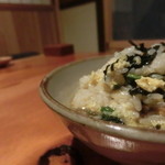 割烹 近善 - 雑炊