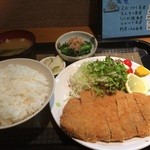 たちばな - トンカツ定食♪900円