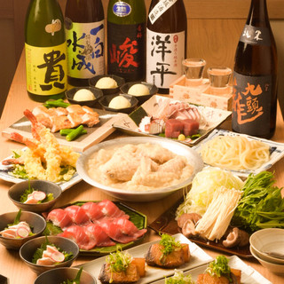 ご宴会や飲み会に最適な飲み放題付コース4000円～